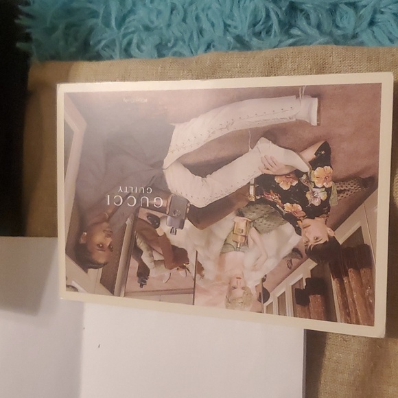 Gucci Black Flat Marmont Leather Thong! Size 39 New in Box - Picture 11 of 17